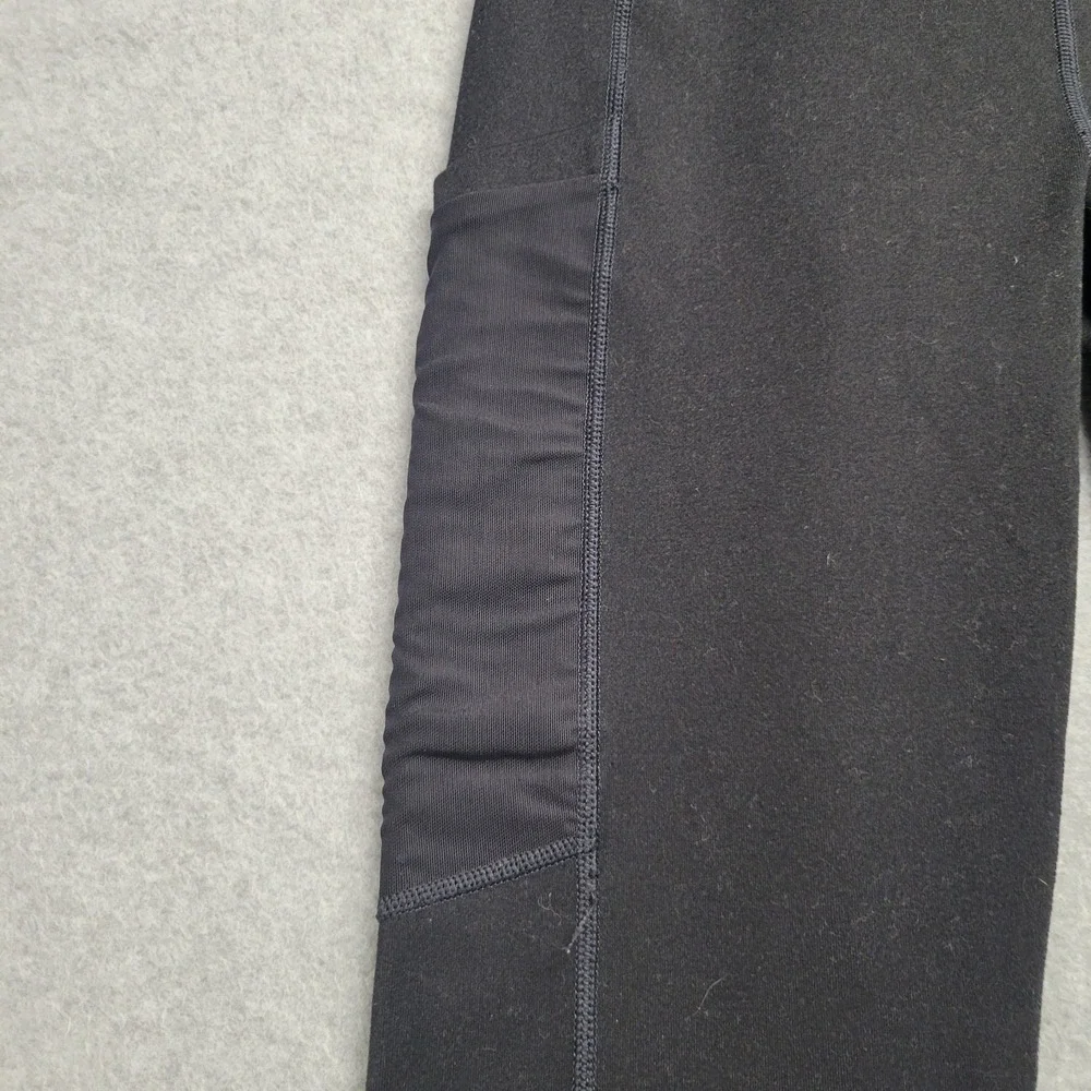 Fabletics PowerHold High‎ Waisted Mesh Pocket Leggings Black Womens Small 7/8